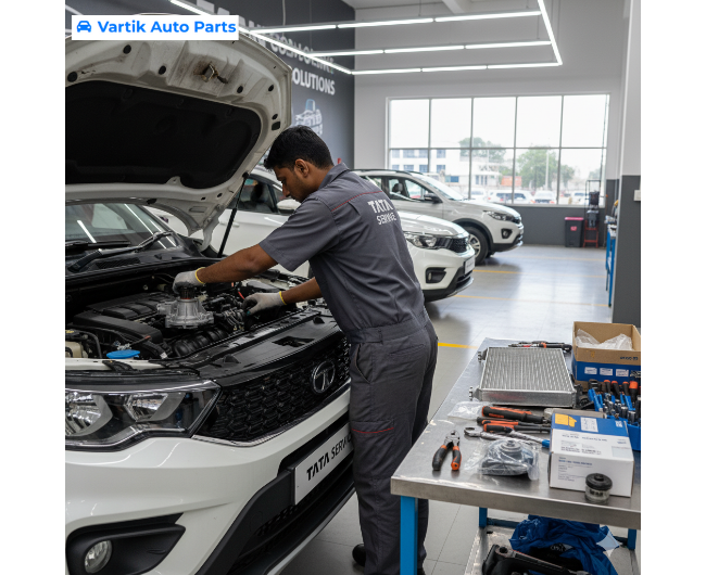 Complete Tata Brake System Spare Parts Solutions Indirapuram - Brake Pads, Discs, Calipers Replacement | Vartik Auto Parts